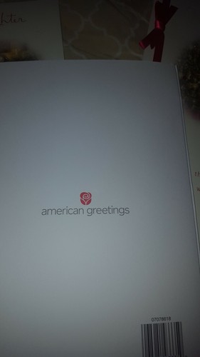 Amerikanische Grüße Weihnachtskarte für Tochter / Für Sie Tochter Jahr für Jahr - Bild 4 von 7