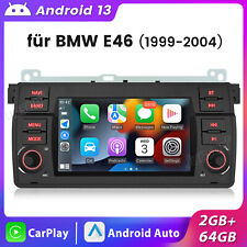 64GB Für BMW E46 3er 1998-2006 Carplay Android13 Autoradio GPS NAVI SAT RDS DAB+ 64GB Für BMW E46 3er 1998-2006 Carplay Android13 Autoradio GPS NAVI SAT RDS DAB+