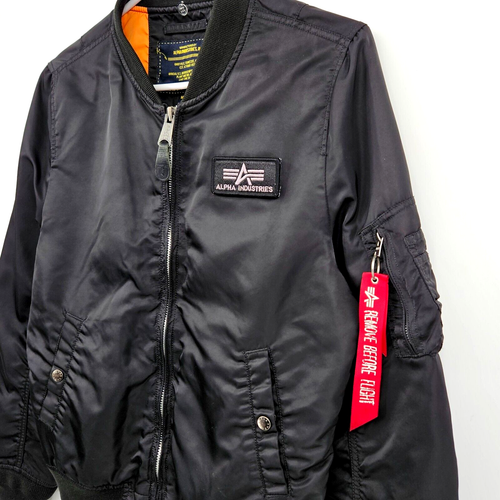Alpha Industries Official US Defense Dept. Contractor Bomber Jacket Size M - Picture 6 of 11