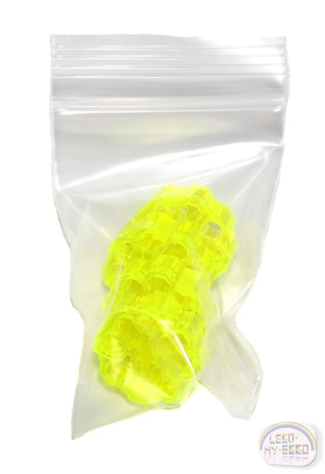 LEGO Technic - Cañón de armas con 2 pasadores y 3 agujeros de eje - Trans-amarillo - 98585, nuevo Foto 3 de 4