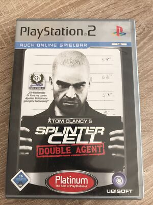 Tom Clancy's Splinter Cell: Double Agent (Sony PlayStation 2, 2007, DVD-Box)