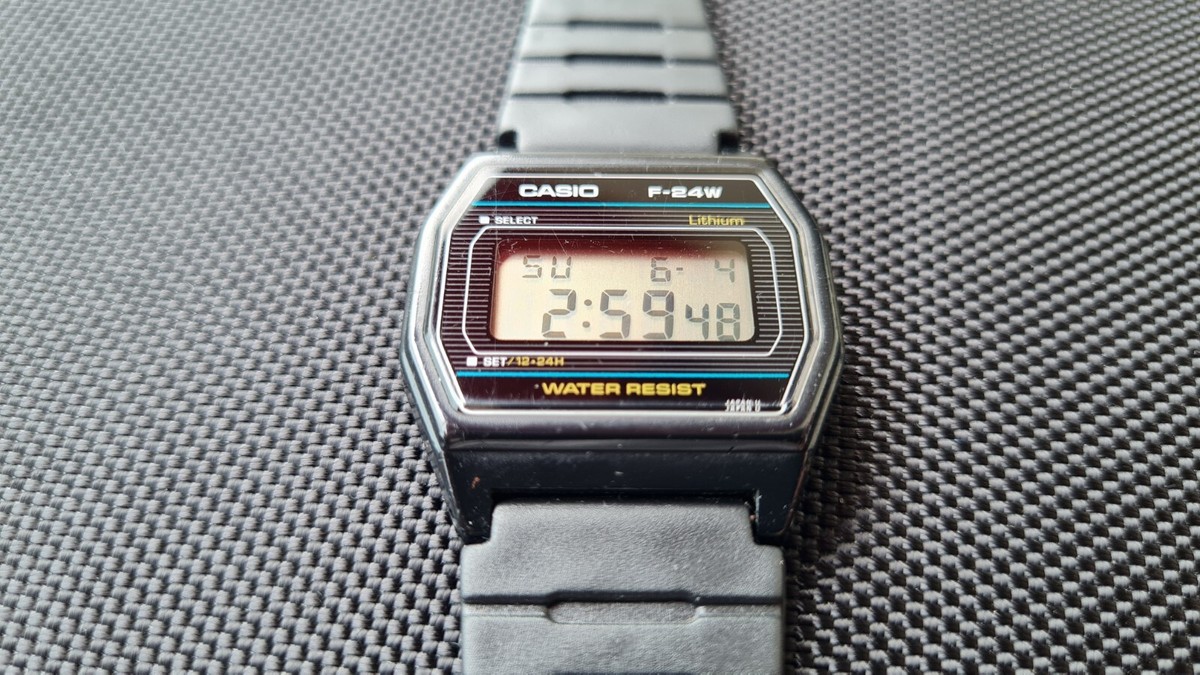 Casio F-24W Vintage Japan Digital Watch for sale online | eBay