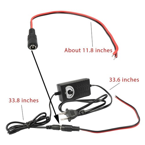 DC24V Linearantrieb 30-150 mm 120 U/min Radfahren Hubkolben verstellbarer Motor Zum Selbermachen - Bild 14 von 14