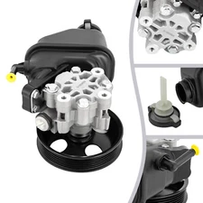For 2012-2015 Chevy Captiva Sport L4 Power Steering Pump w/ Reservoir & Pulley