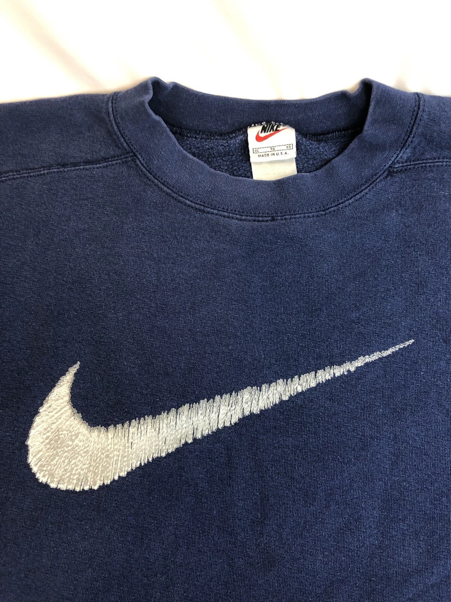 Nike blue deals sweater