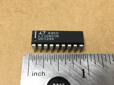 (1 PC) LINEAR TECH  LT1080IN  Line Transceiver, 2-Driver, 2-Receiver, 18 Pin