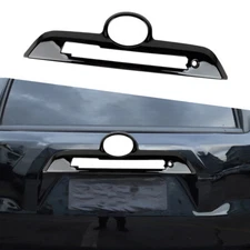 Glossy Black Rear Tailgate Handle Frame Decoration Cover Trim For 4Runner 2010+