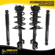 Front Complete Strut Assemblies & Rear Shocks for 2014-2019 Toyota Highlander