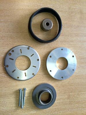 LENZE/INTORQ-BRAKE COMPONENTS BFK 458E DISC,ROTOR,HUB,BOLTS,SEAL,MOUNTING FLANGE