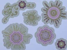 Creative Memories "Garden Party" Paper Album Kit x 3 2007 Paper Stickers