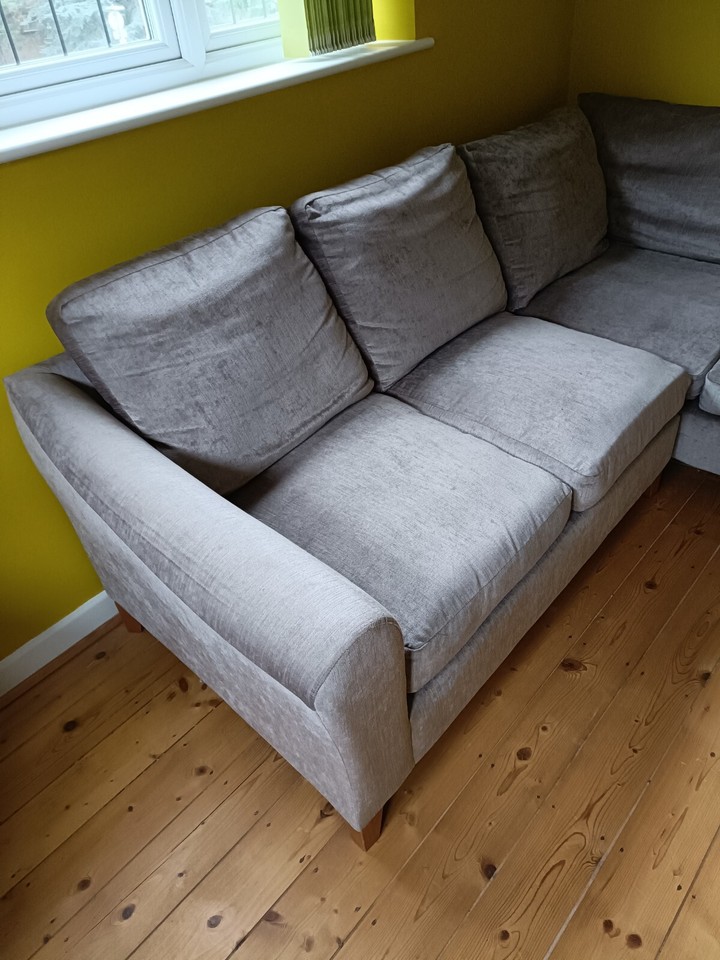Laura Ashley Large Corner Sofa eBay