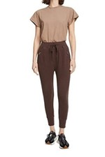 Bandier x Sincerely Jules The Juniper Jogger Chocolate Brown SZ M