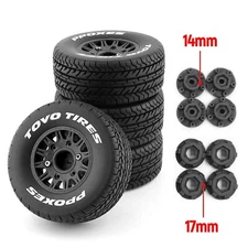 1/8 Rc Buggy Wheels Tires For Arrma Typhon Losi 8eight Associated rc8 Hobao 4pcs