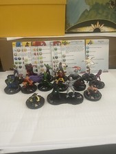 DC Heroclix brave and the bold Complete Rare Set 031-045 w/ cards 15 clix