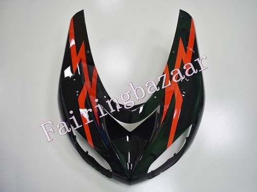 Kit de carenado de carrocería de inyección ABS 2006 ZX 10R negro rojo negro - Imagen 2 de 8