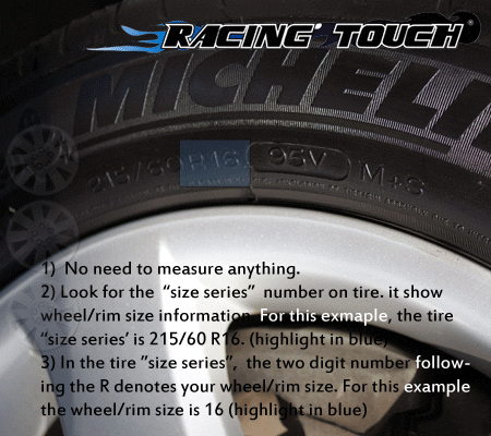 Wheel Cover Replacement Hubcaps 17" Inch Metallic Silver Hub Cap 4pcs Set #054 - Picture 5 of 5