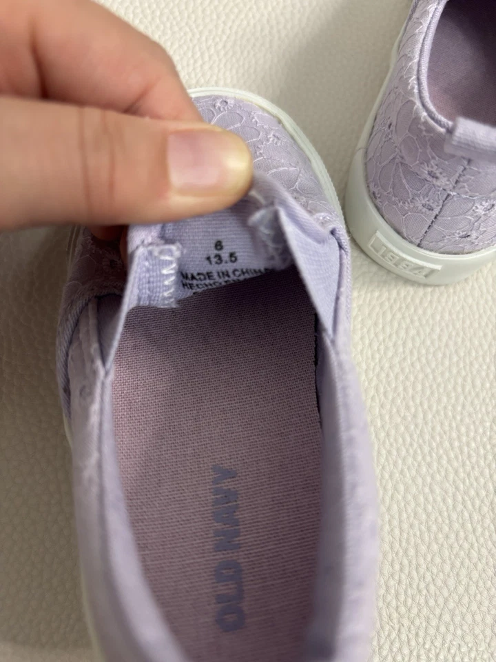 Old Navy Toddler Purple Shoes - Size 6 - New No Tags No Box - Image 3 of 3