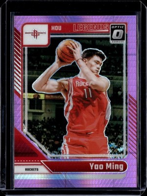 2024-25 Donruss Optic #226 Yao Ming Hyper Pink