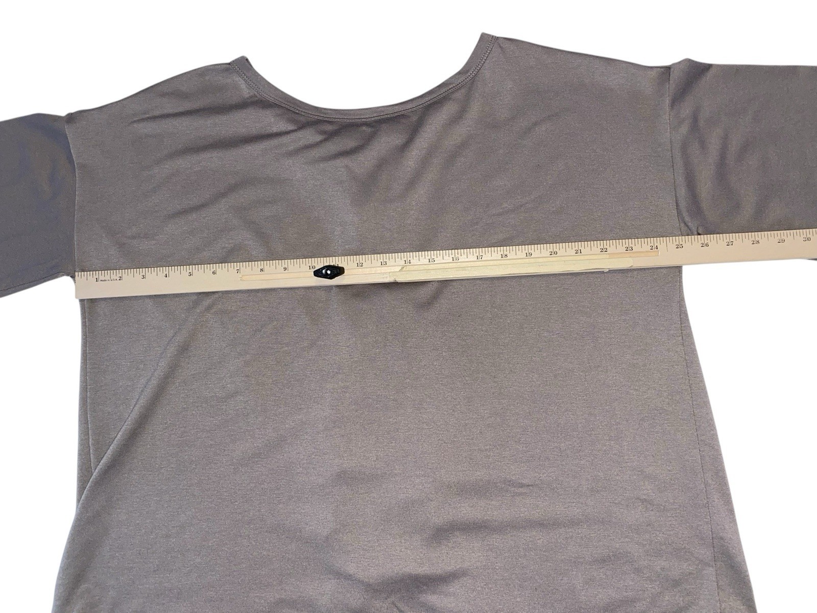 Three Bird Nest Medium Brown Ruffle Split Back To… - image 12