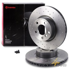 BREMBO XTRA 2x BREMSSCHEIBE Ø328 VORNE FÜR BMW X3 F25 X4 F26