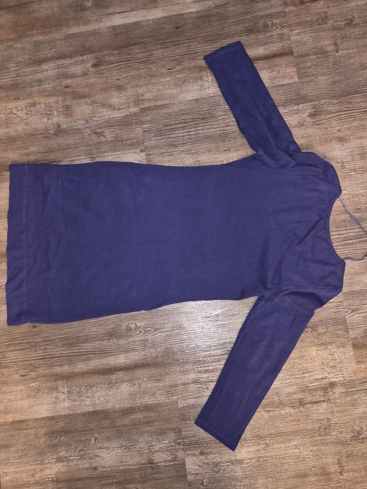 H&M Kleid lila Langarm - Bild 1 von 2