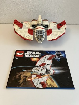 LEGO Star Wars 7931: T-6 Jedi Shuttle mit BA - ohne Figuren, sonst komplett