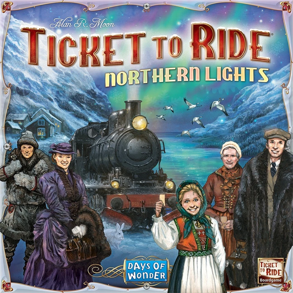 Ticket To Ride Northern Lights Board Game Days Of Wonder DOW720037 Alan Moon - Image 4 of 4