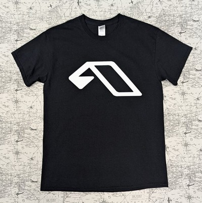 Above & Beyond Anjunabeats T-Shirt Mens Medium Black EDM Trance Tour Promo Tee