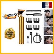Tondeuse Élégante en Or - Rechargeable et Silencieuse pour Hommes Trendy