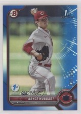 2022 Bowman Draft 1st Edition Blue Foil 86/150 Bryce Hubbart #BD-17 04h3