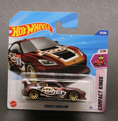 Hot Wheels - Toyota GR86 CUP  - Compact Kings - #79/250 -  Neu & Ovp