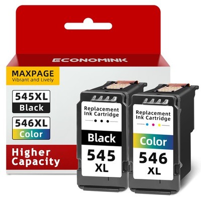DRUCKER PATRONEN für Canon PG545XL CL546XL Pixma MG 2450 2550 TS3150 3350 3450