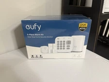 Eufy Home Security 5-Piece Alarm Kit w/ HomeBase, Keypad, Motion/Entry Sensors