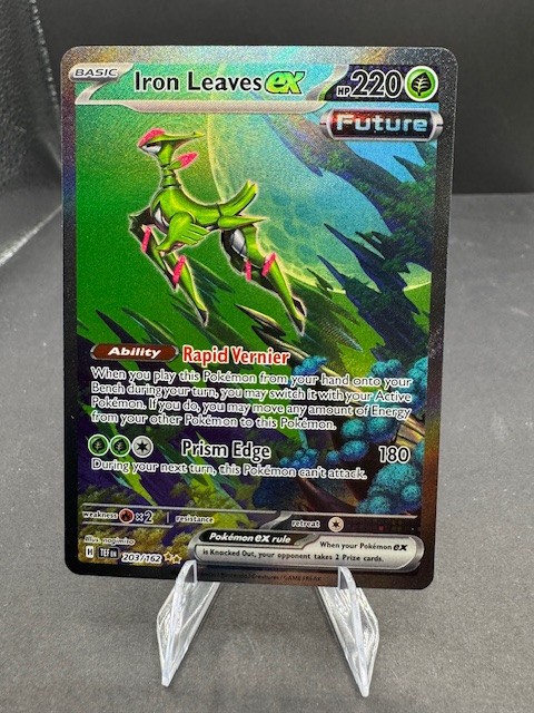 Iron Leaves ex 203/162 Special Illustration Pokemon Temporal Forces NM