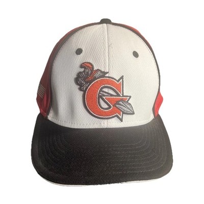 White/Red/Black Greece Gladiators Baseball Cap Hat Embroidered ''G'' Logo size S/M