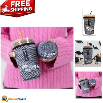 Portable JavaSok Neoprene Sleeve - Keep Drinks Cold & Hands Dry (28oz Capacity)
