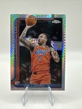 2025-26 Topps Chrome Jaylin Williams Prism Refractor #105 Thunder
