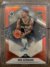 Jose Alvarado 2021-22 Panini Chronicles - Phoenix Rookie Auto #PRA-JAL Red