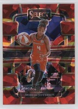 2024 Panini Select WNBA Concourse Red Ice Prizm Moriah Jefferson #92 11oq