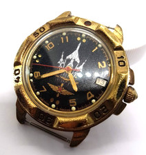 LEGENDARY RUSSIAN VINTAGE MENS WATCH VOSTOK KOMANDIRSKIYe MECHANICAL WORKING RAR