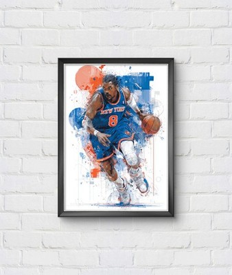Latrell Sprewell New York Knicks Basketball Poster Kunstdruck Wand Bild Print