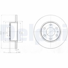 Bremsscheiben für Iveco Daily IV Pritsche V VI ab 06->