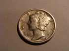1923 Mercury Silver Dime - nice condition!