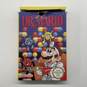 DR MARIO NES - EDIZIONE ITALIANA MATTEL PAL A - NINTENDO NES - TESTATO