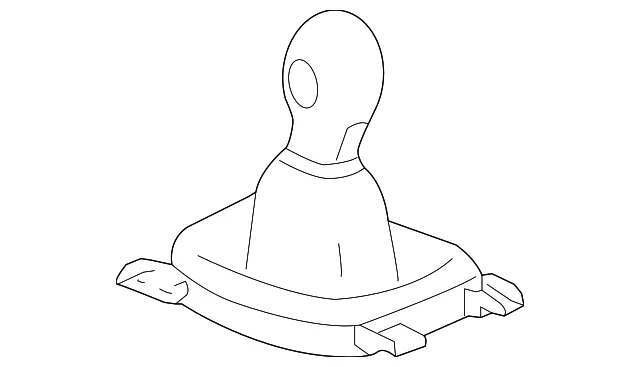 Genuíno GM Inferno laranja transmissão manual alavanca botão 24265074 - Imagem 2 de 3
