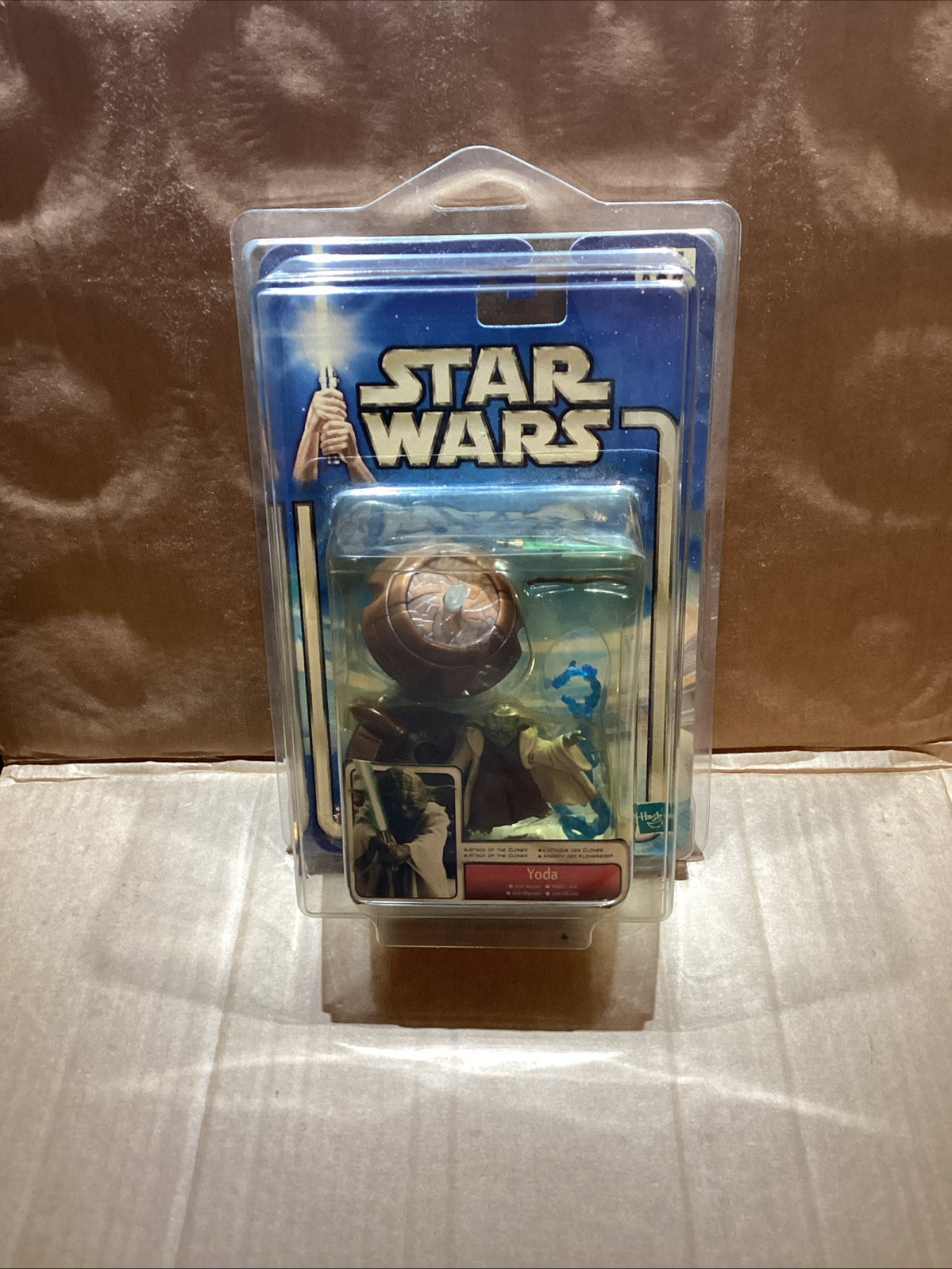 Star Wars Attack Of The Clones Yoda Jedi Master  Figure
