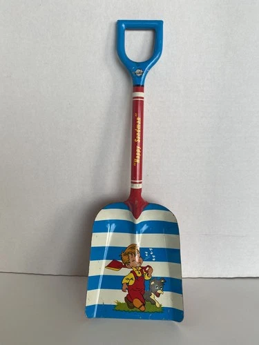 Vintage Ohio Art "Happy Sandman" Sand Pail Shovel 14" Tall