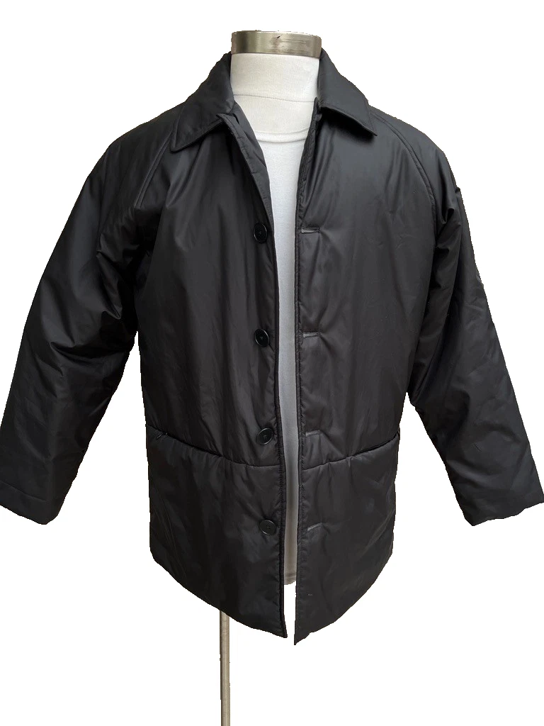 Ralph Lauren Sport Black Winter Lightweight Puffer Jacket Coat Men's Large