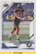 2019 Upper Deck CFL Blue Richie Leone #154 READ 0b3