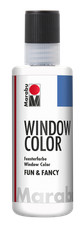 Marabu Window Colour Fun & Fancy Glass Paint 80ml Crystal Clear